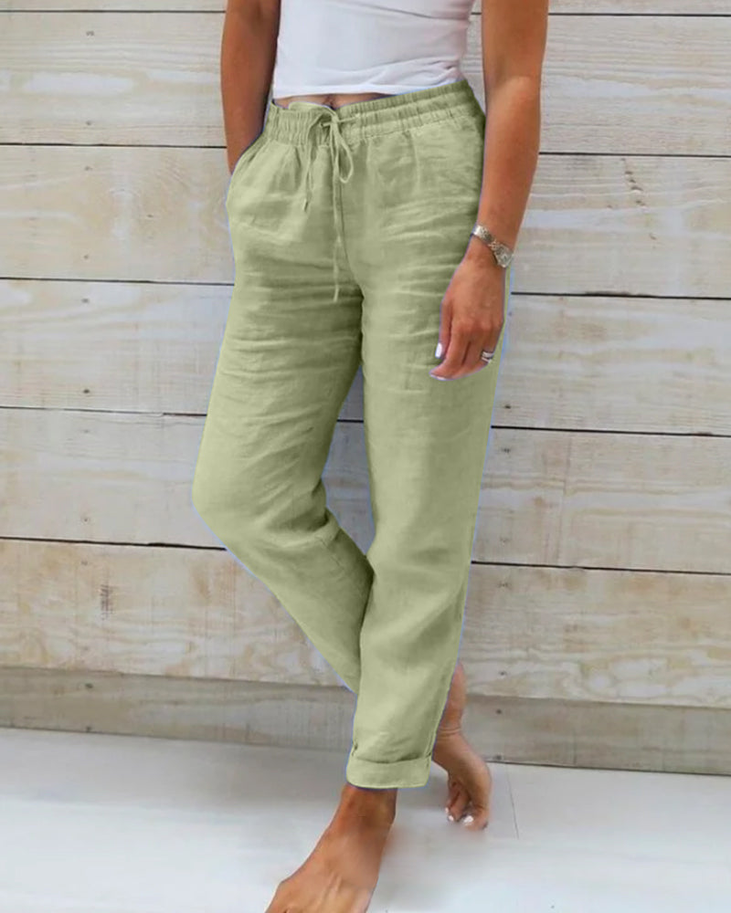 Nova – Relaxed Drawstring Trousers