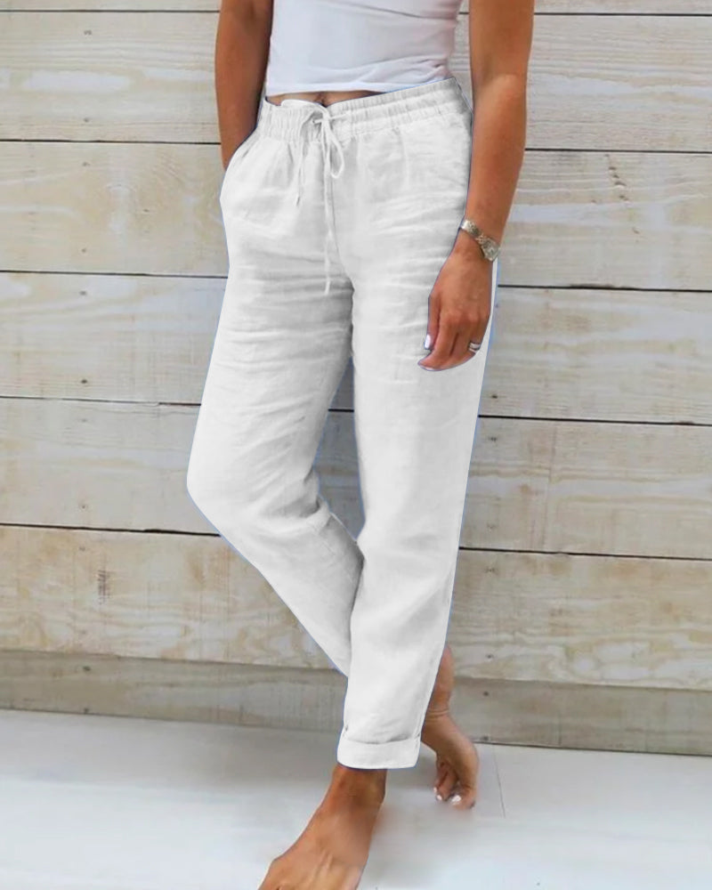 Nova – Relaxed Drawstring Trousers