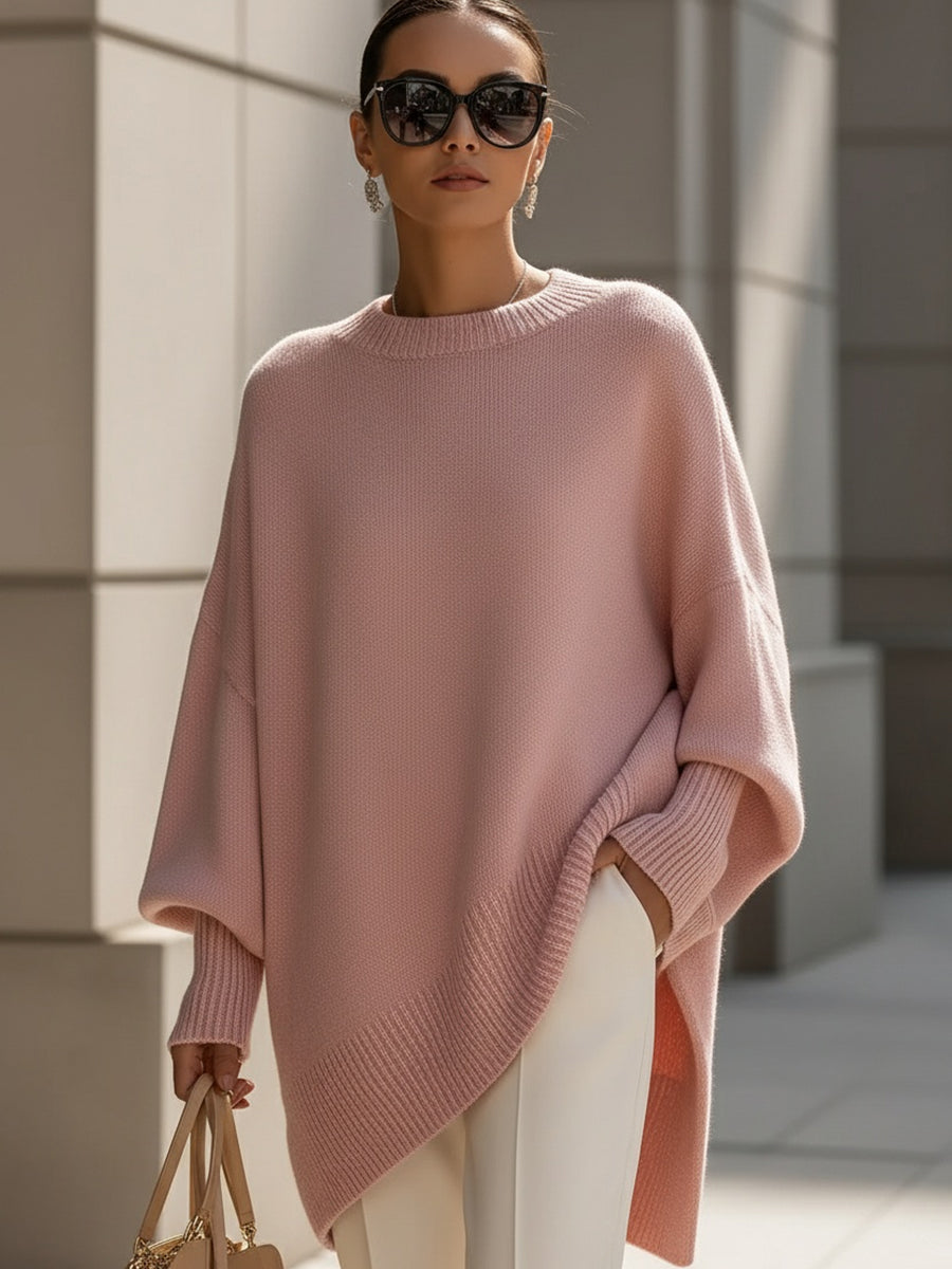 Lynda – Effortless Elegance Oversized Poncho
