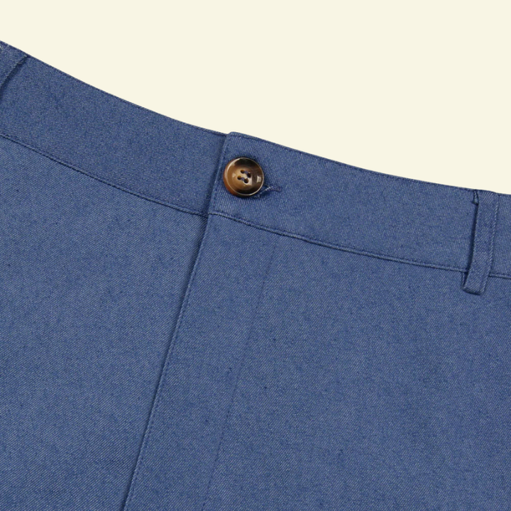 Men's Slim Fit Tapered Trousers — Ankle Length
