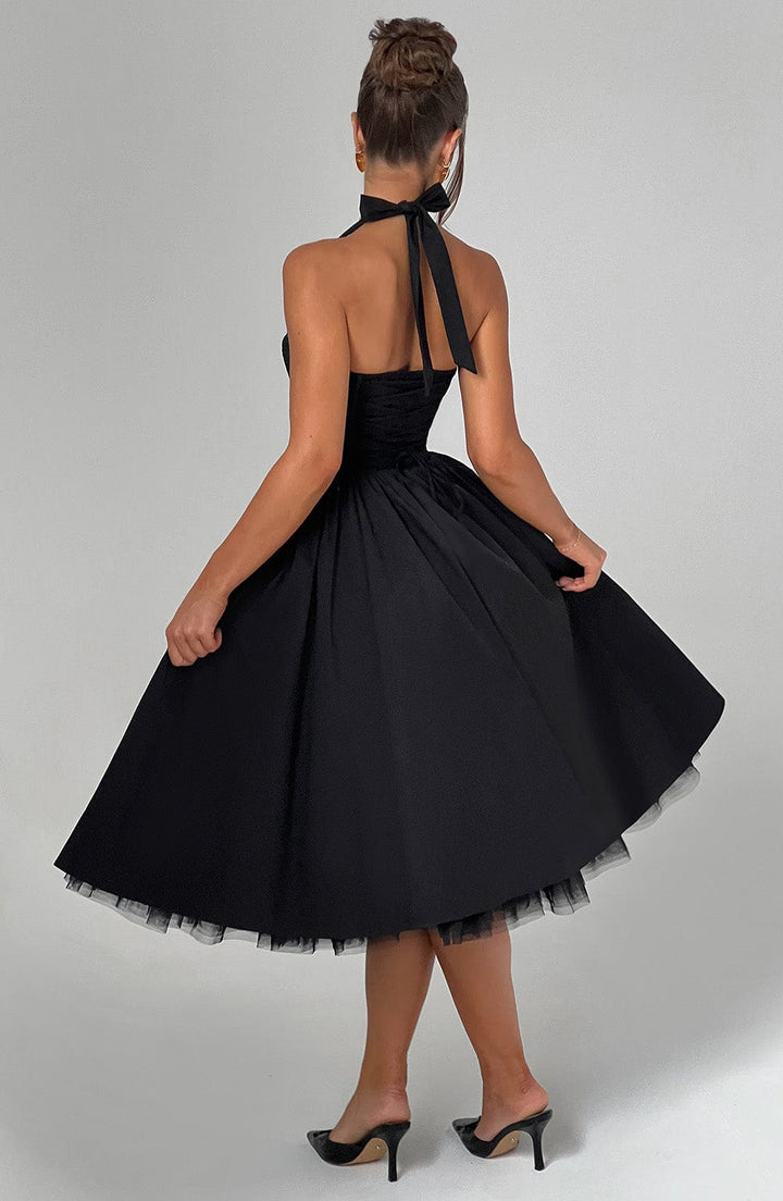 Sydney - Women's A-Line Midi Wedding Guest Dress