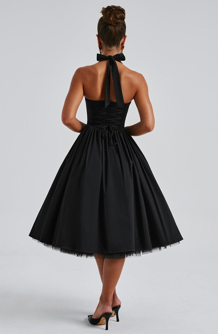 Sydney - Women's A-Line Midi Wedding Guest Dress