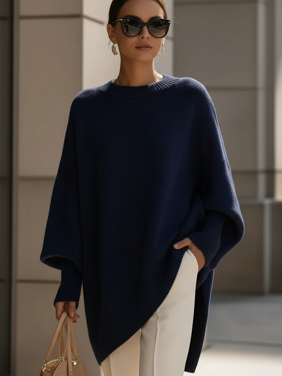 Lynda – Effortless Elegance Oversized Poncho