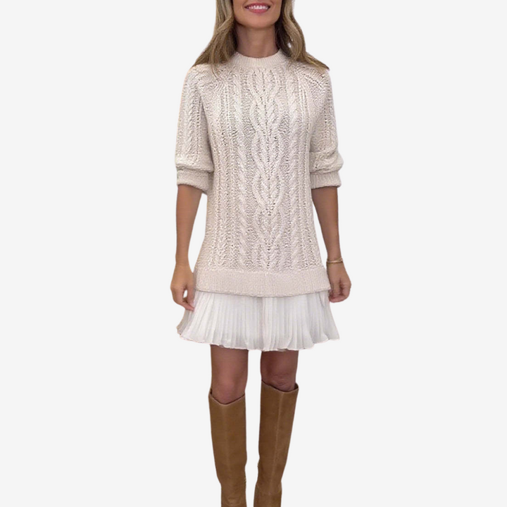 Noelle | Knit Sweater Dress