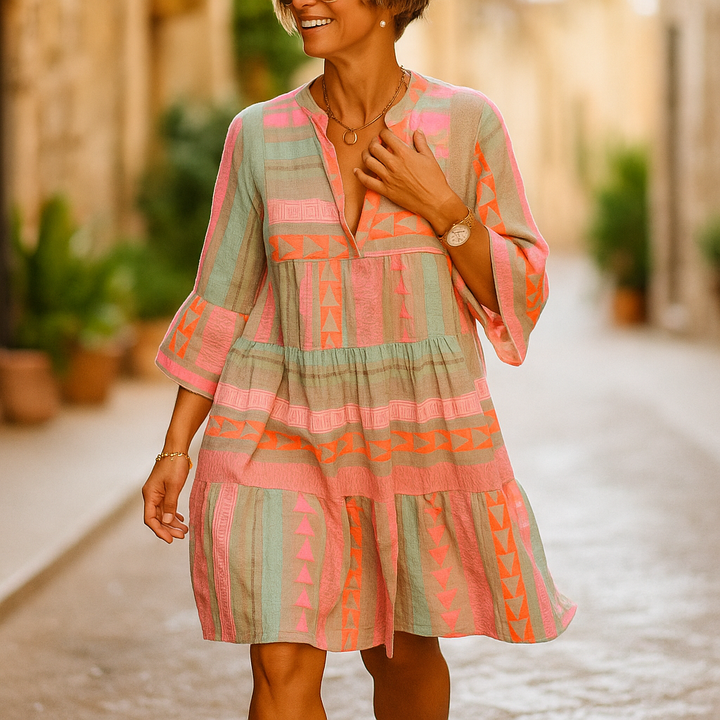 Olivia – Tiered Boho Dress