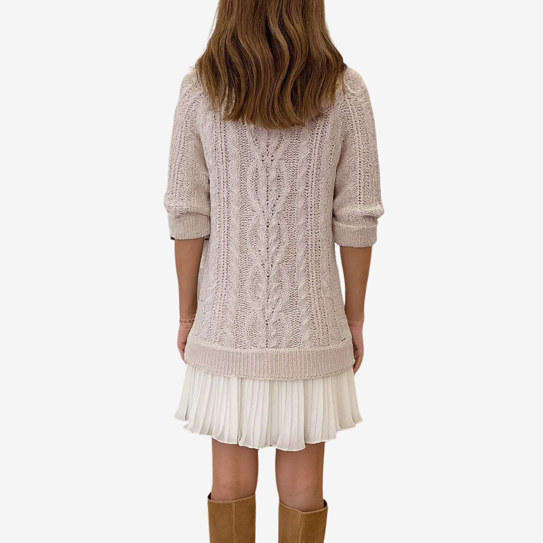 Noelle | Knit Sweater Dress