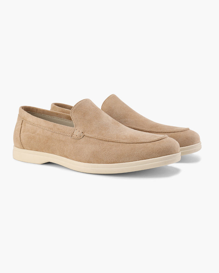 Nate Slip-On Loafers - Moc Toe Casual Shoes