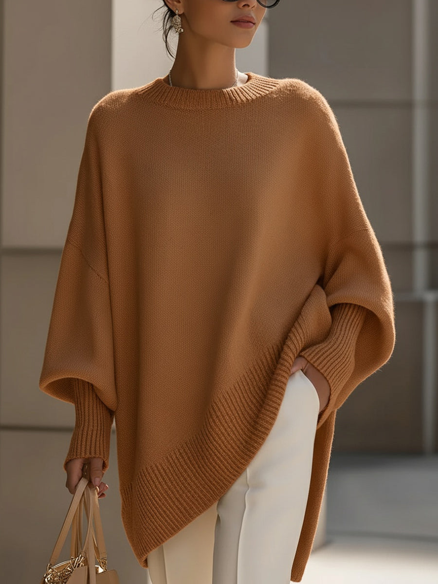 Lynda – Effortless Elegance Oversized Poncho