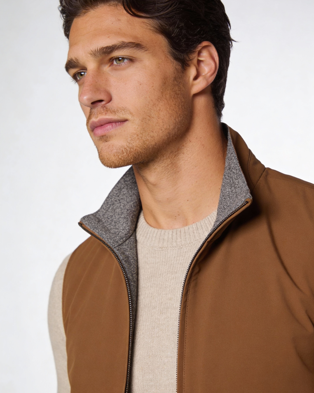 Men's Reversible Lightweight Vest - Two-Way Wear