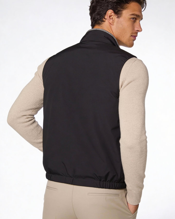 Men's Reversible Lightweight Vest - Two-Way Wear