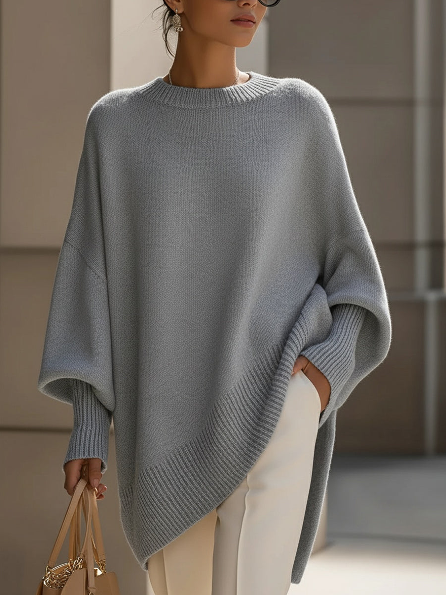 Lynda – Effortless Elegance Oversized Poncho
