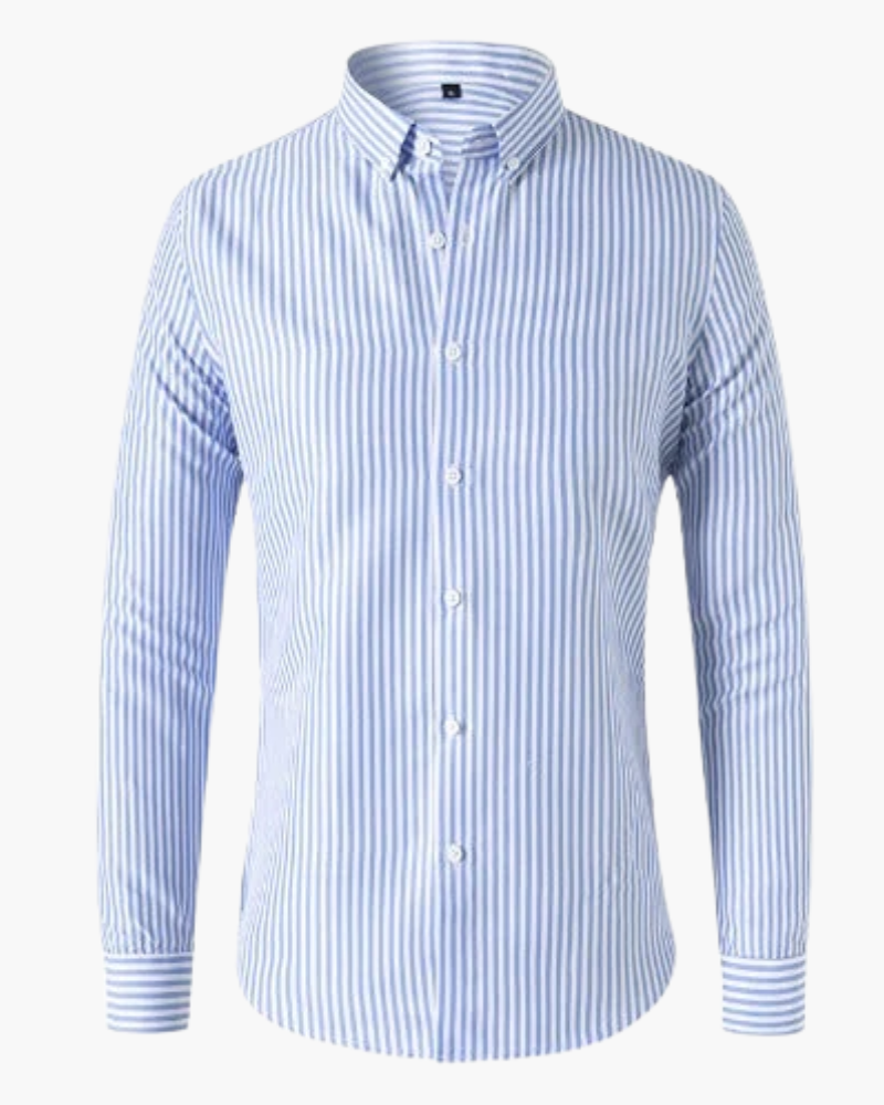 Men's Striped Shirt — Classic Stripe, Modern Fit