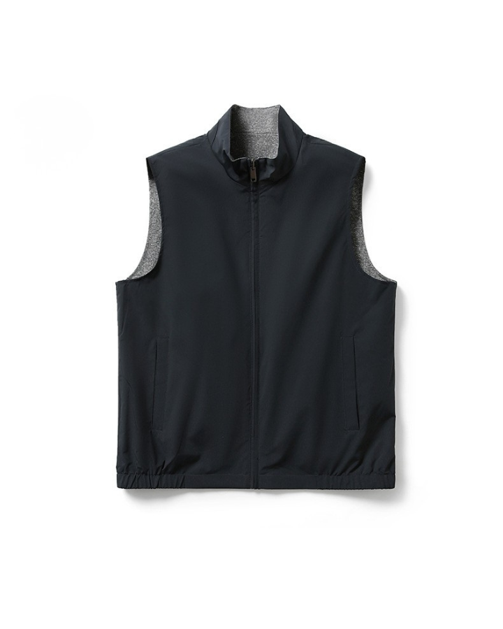 Men's Reversible Lightweight Vest - Two-Way Wear