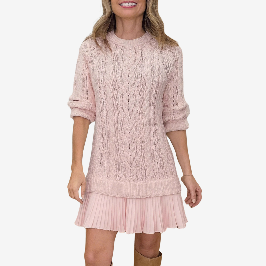 Noelle | Knit Sweater Dress