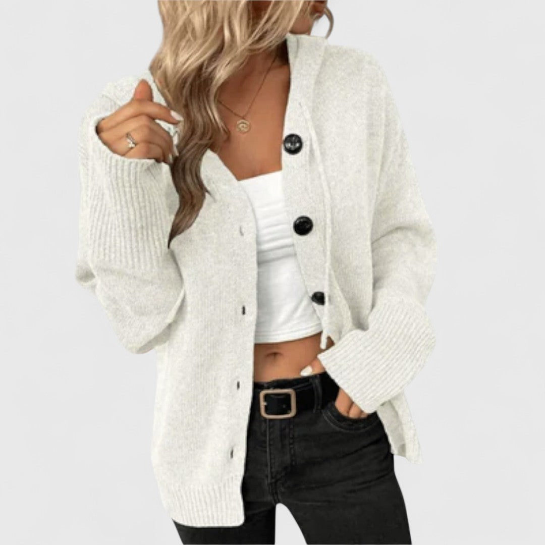 Linda - Knitted Cozy Cardigan