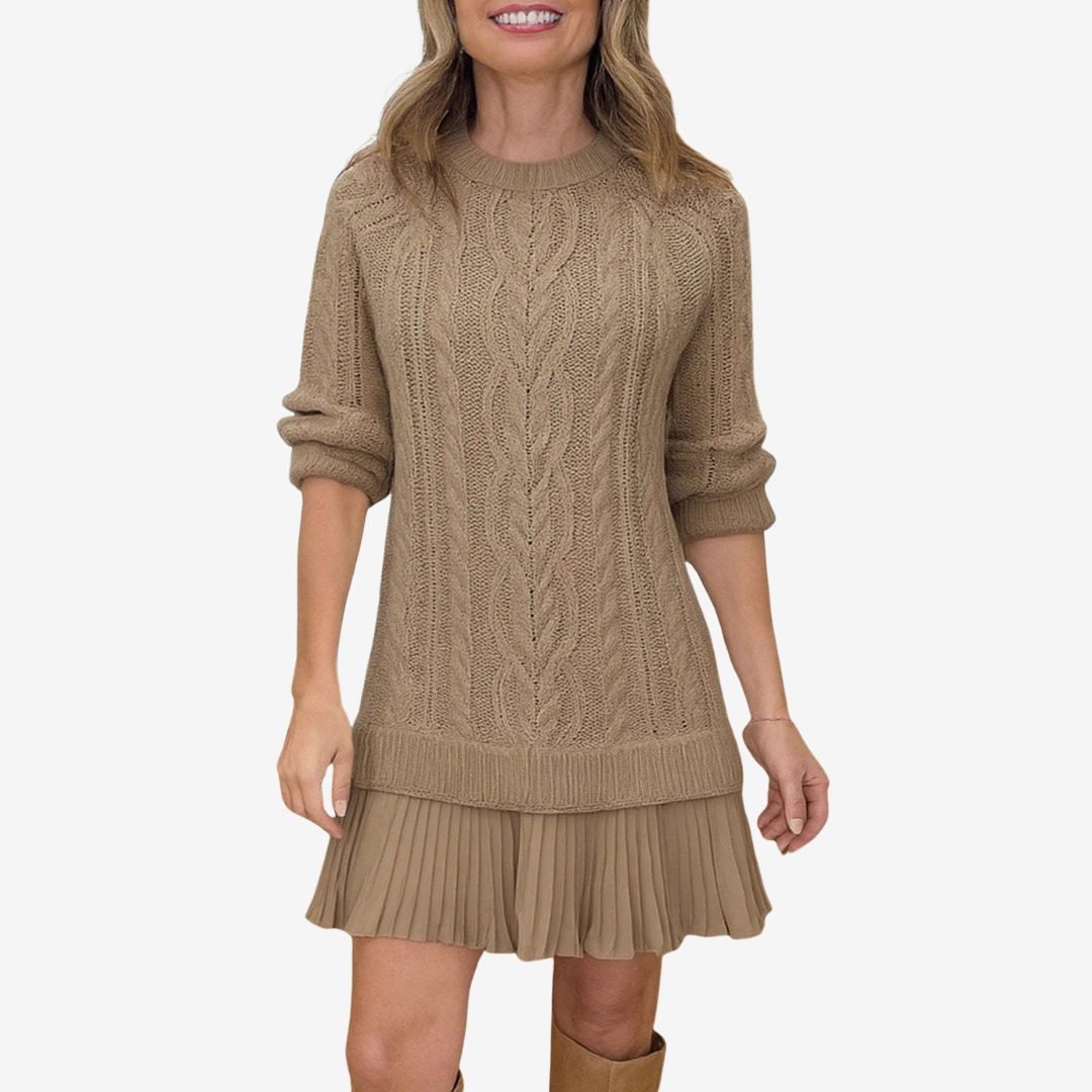 Noelle | Knit Sweater Dress