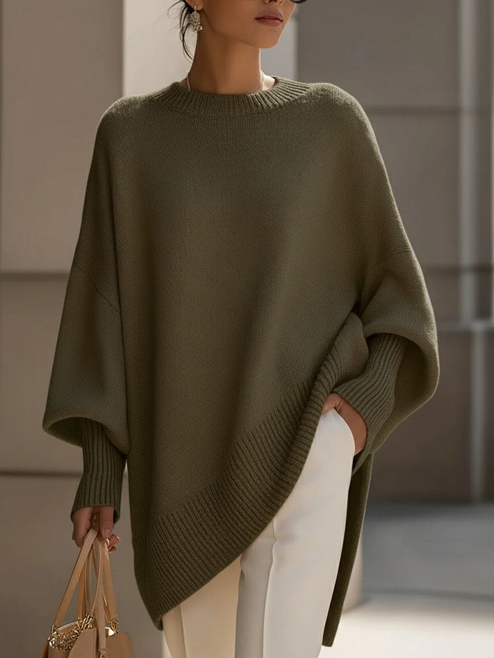 Lynda – Effortless Elegance Oversized Poncho