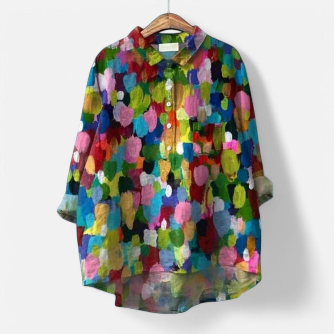 Lucille – Vintage Floral Button Shirt