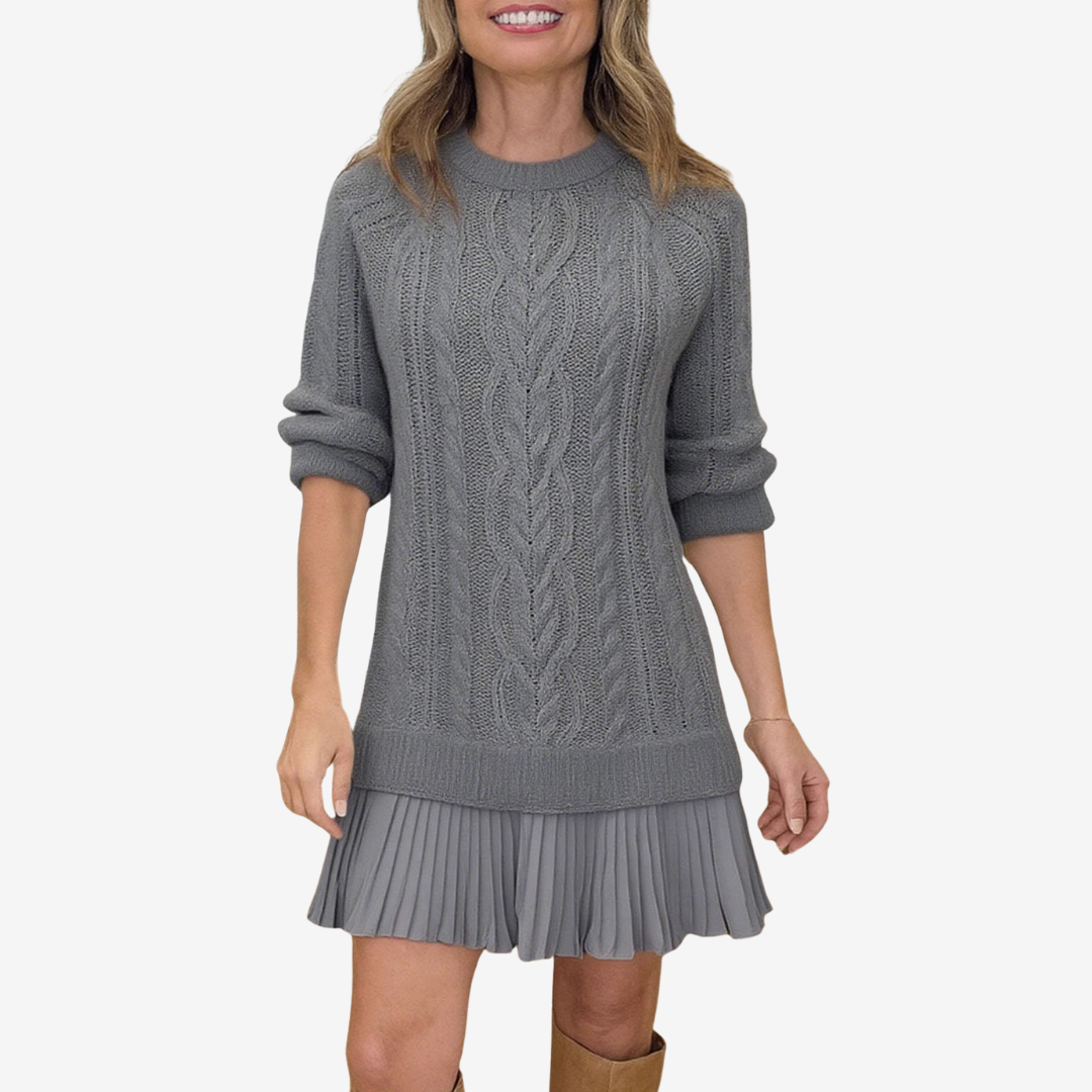 Noelle | Knit Sweater Dress
