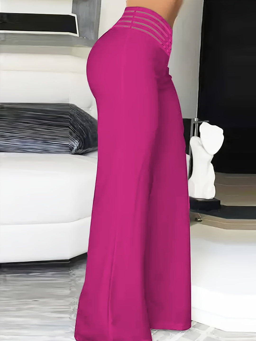 Viora - Breathable High-Waist Pants