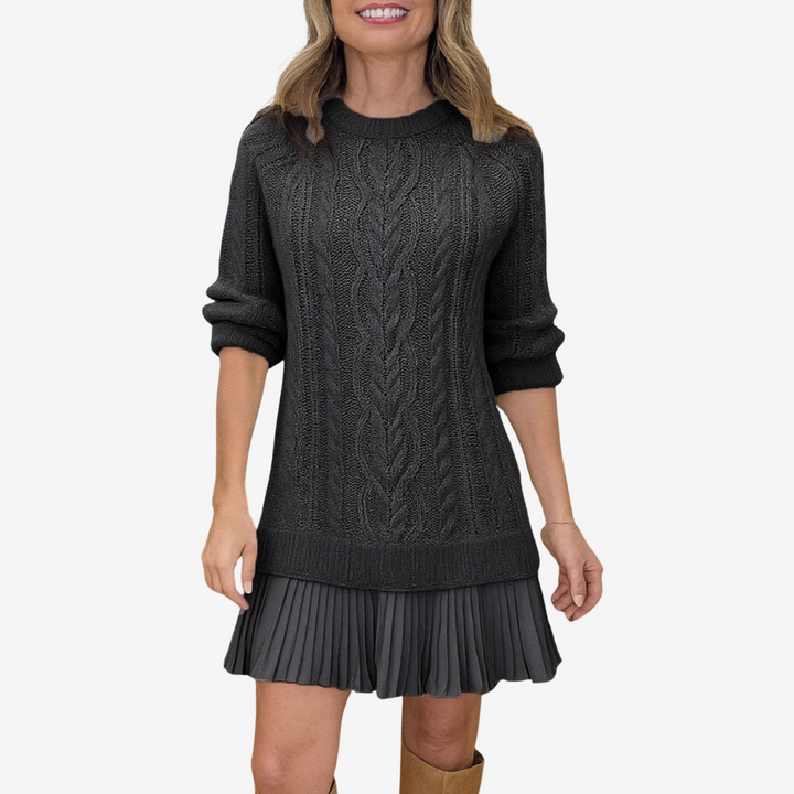 Noelle | Knit Sweater Dress