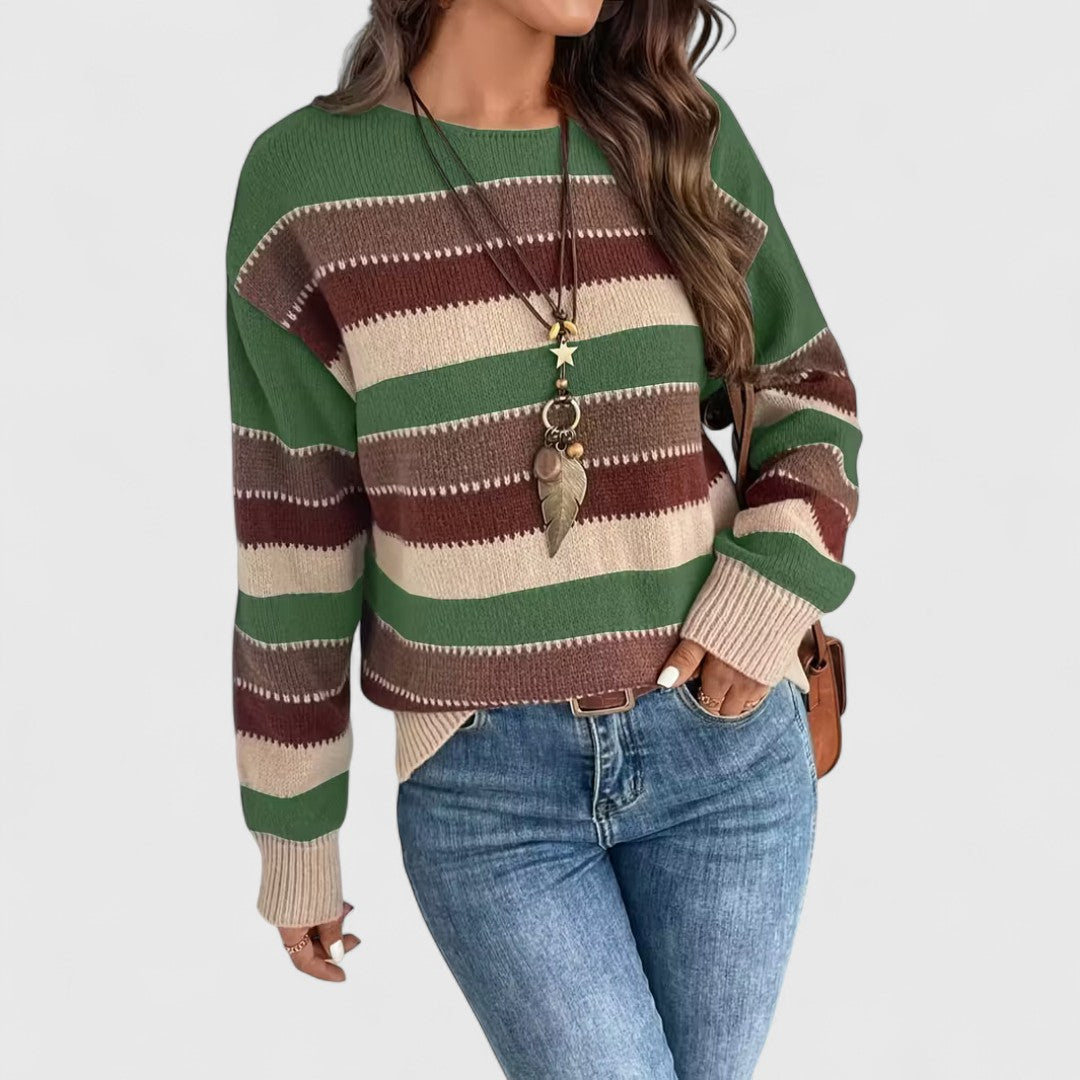 Esra - Vintage Striped Sweater