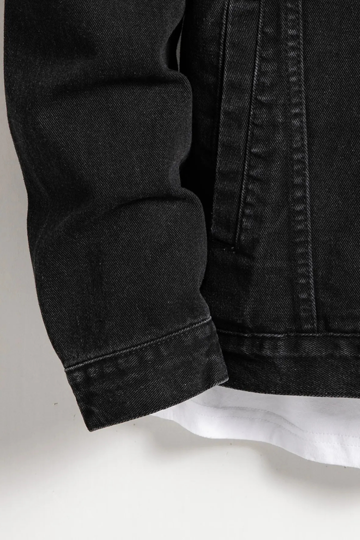 Men's Classic Fit Button-Up Jacket — Point Collar
