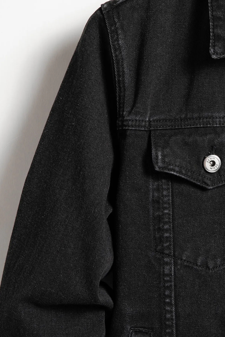 Men's Classic Fit Button-Up Jacket — Point Collar