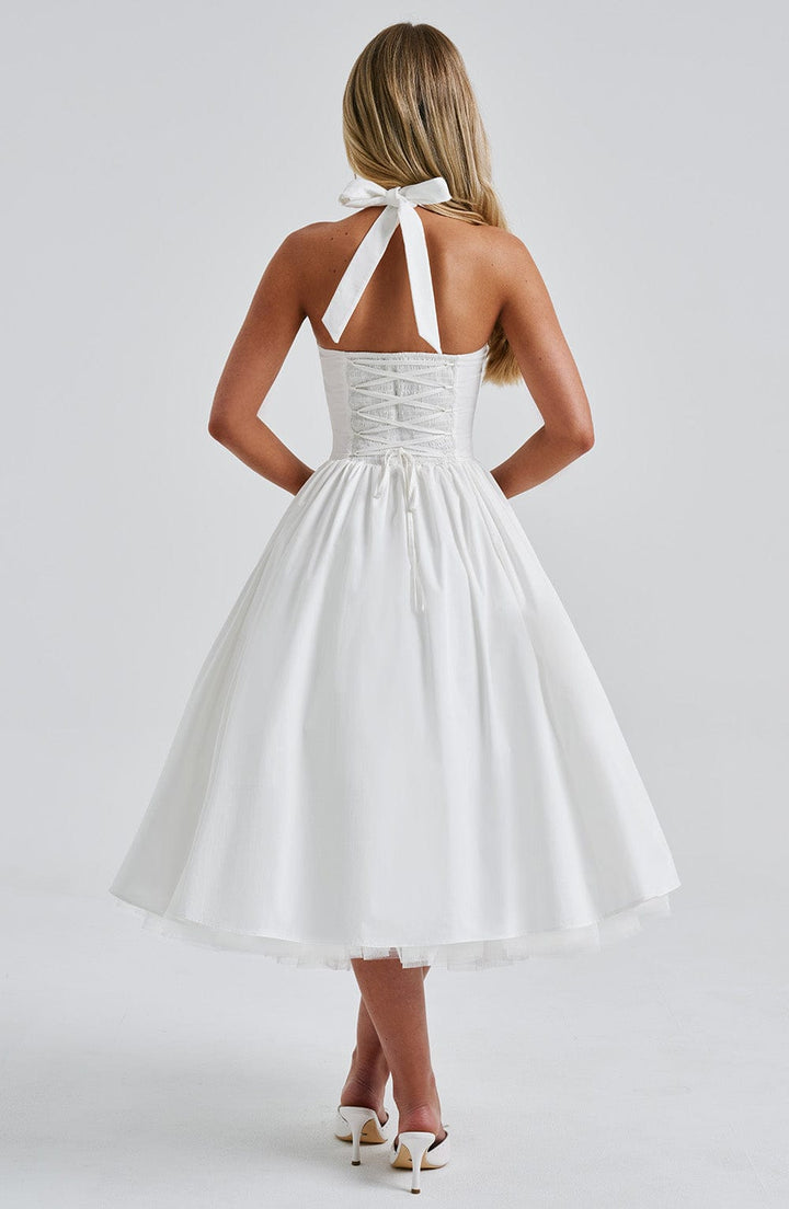 Sydney - Women's A-Line Midi Wedding Guest Dress