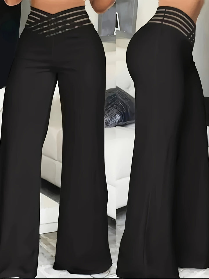Viora - Breathable High-Waist Pants
