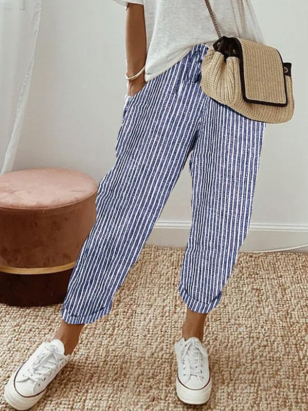 Lilly - Relaxed Full-Length Casual Pants