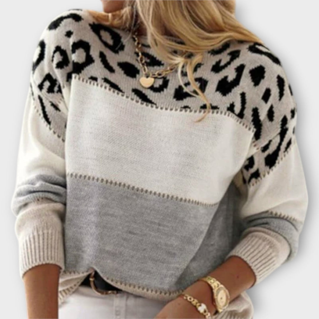 Nala - Casual Leopard Sweater