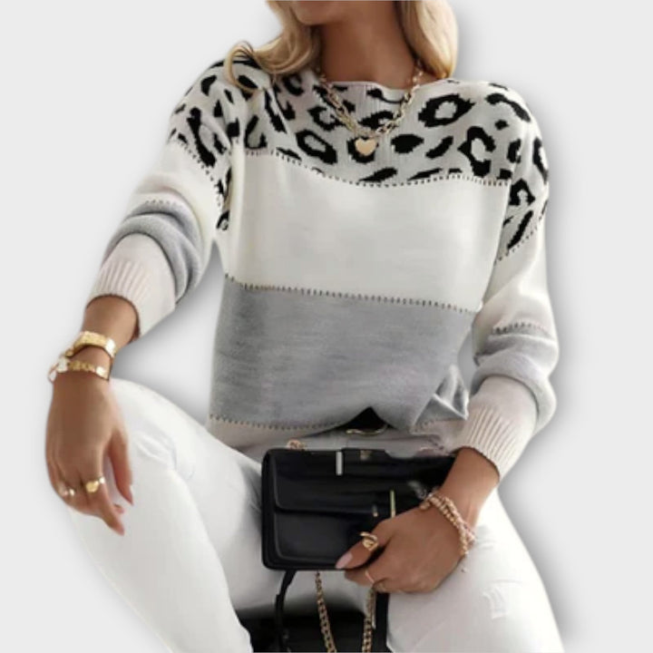 Nala - Casual Leopard Sweater