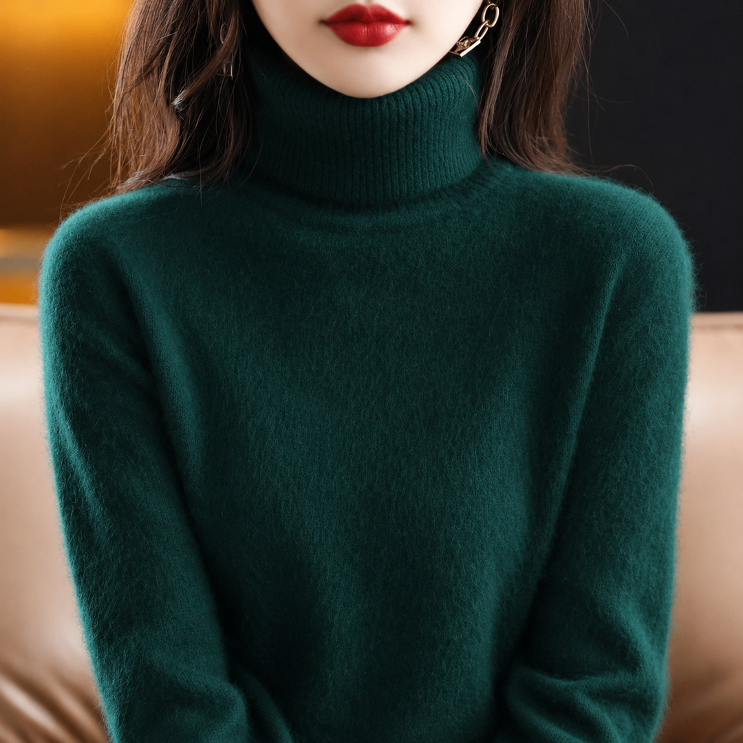 Zaira - Women's Soft Turtleneck Knitted Sweater