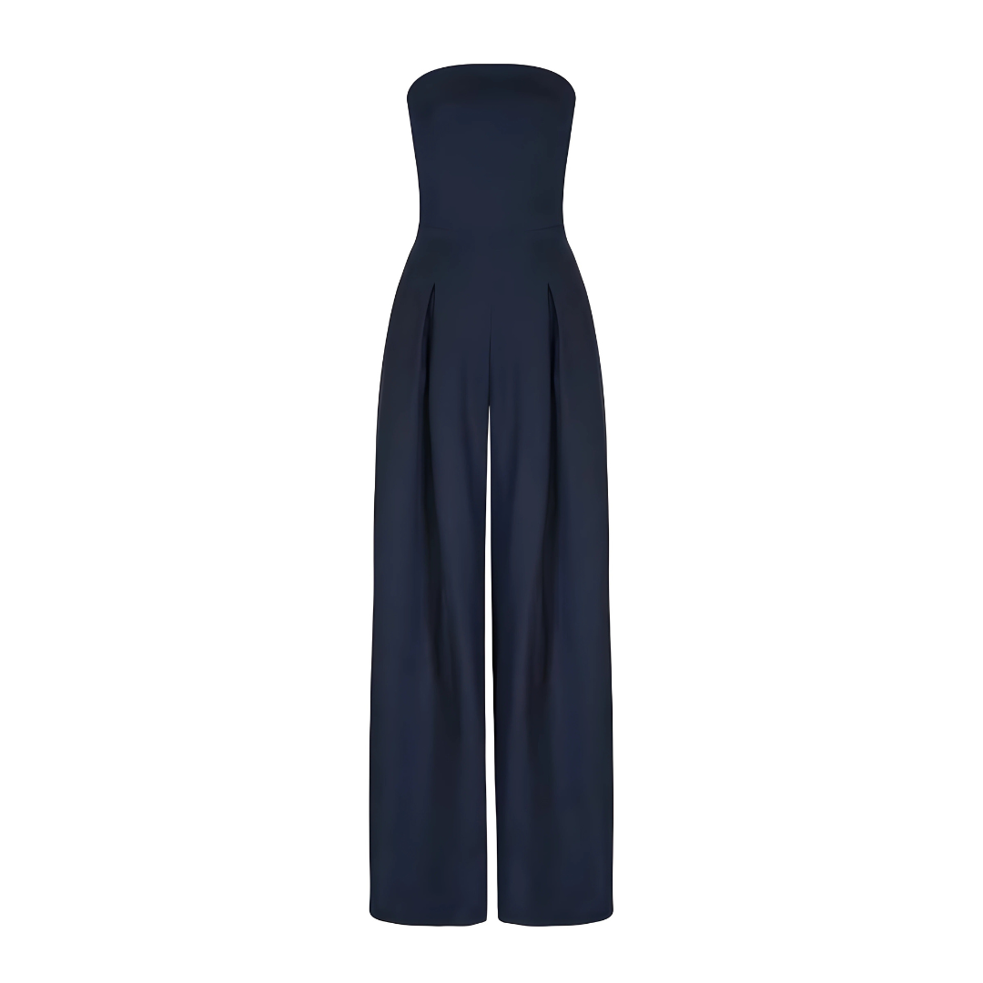 Maisie – Strapless Wide-Leg Jumpsuit