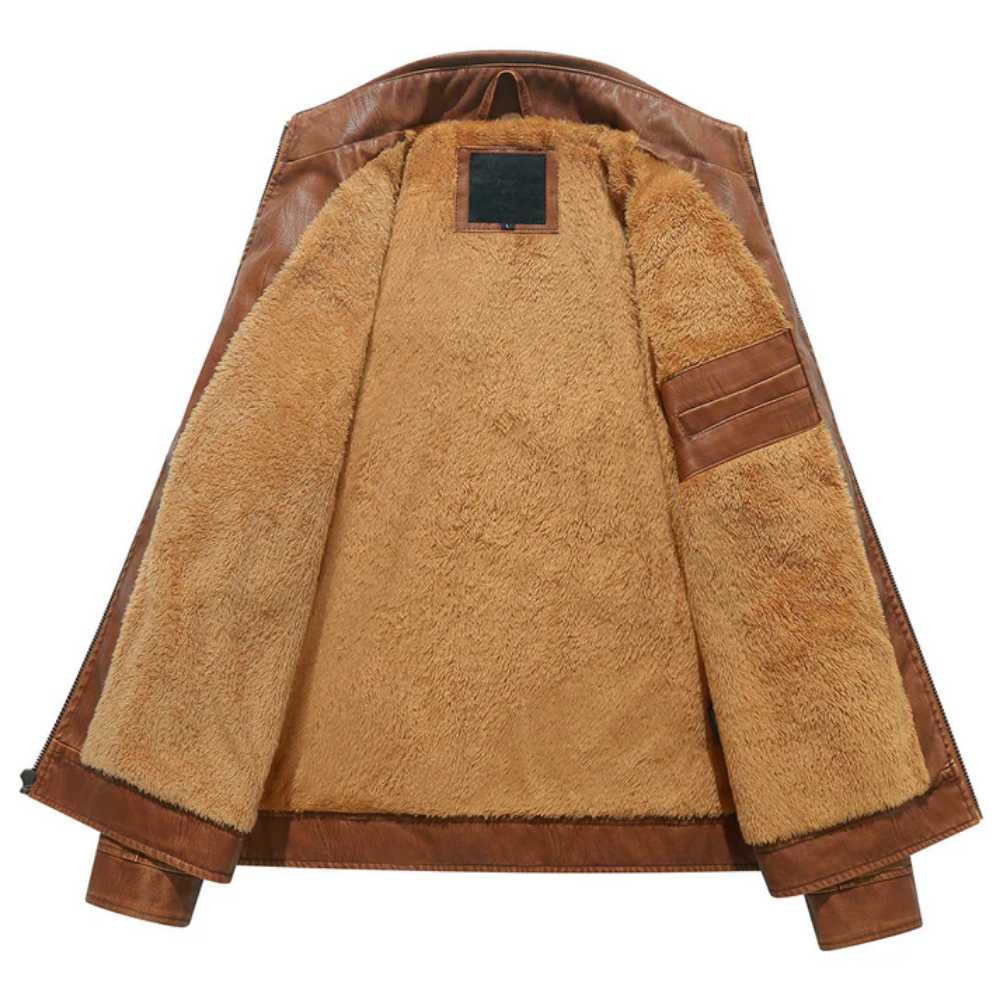 Fleece Biker Jacket | Last day 80% off!