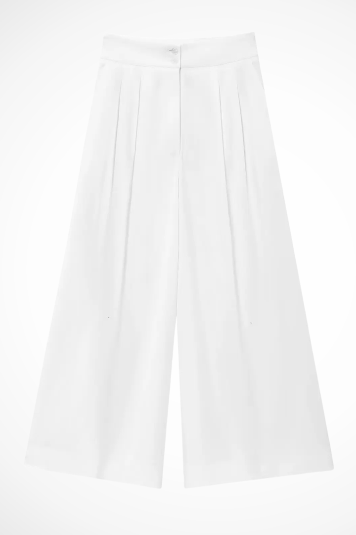 Nova - Women’s Belted Wrap Top & Wide-Leg Trouser Set