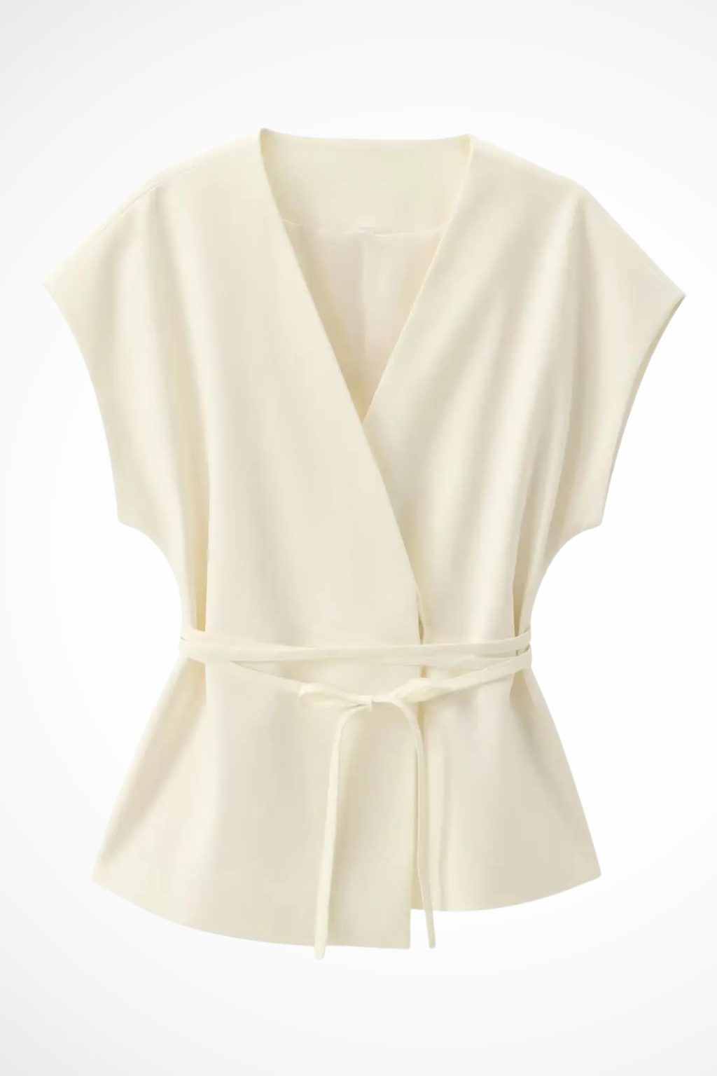 Nova - Women’s Belted Wrap Top & Wide-Leg Trouser Set