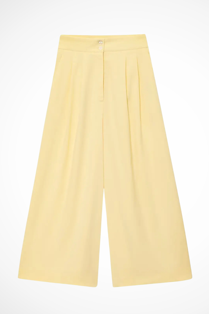 Nova - Women’s Belted Wrap Top & Wide-Leg Trouser Set