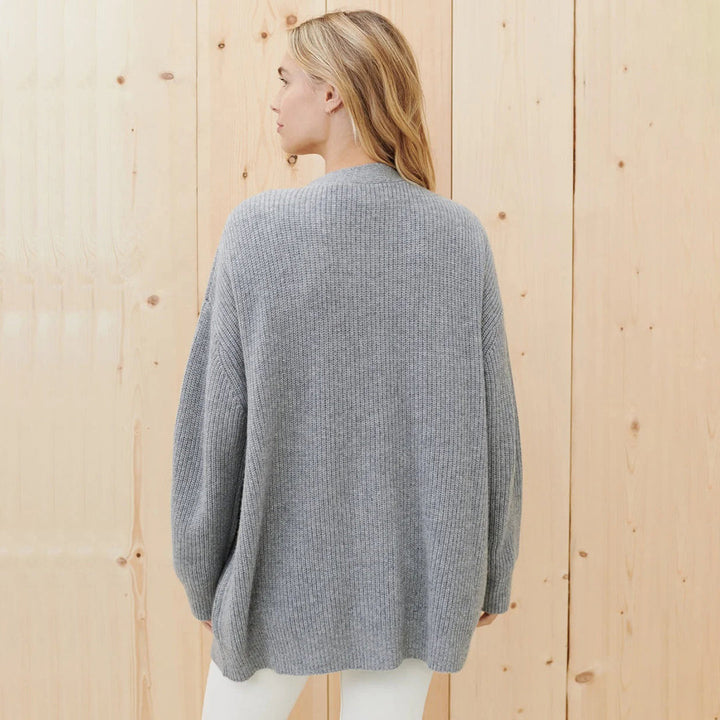 Gianna - Oversized Open-Front Cardigan