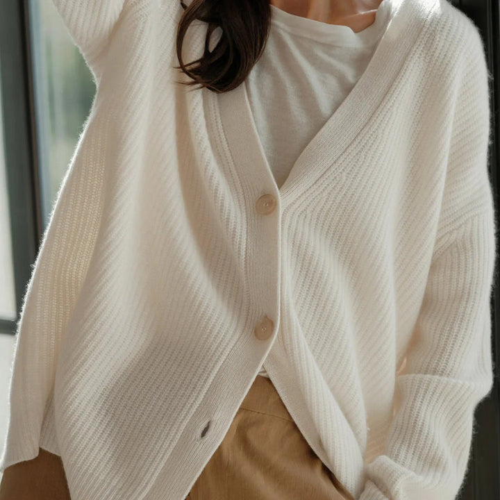 Gianna - Oversized Open-Front Cardigan