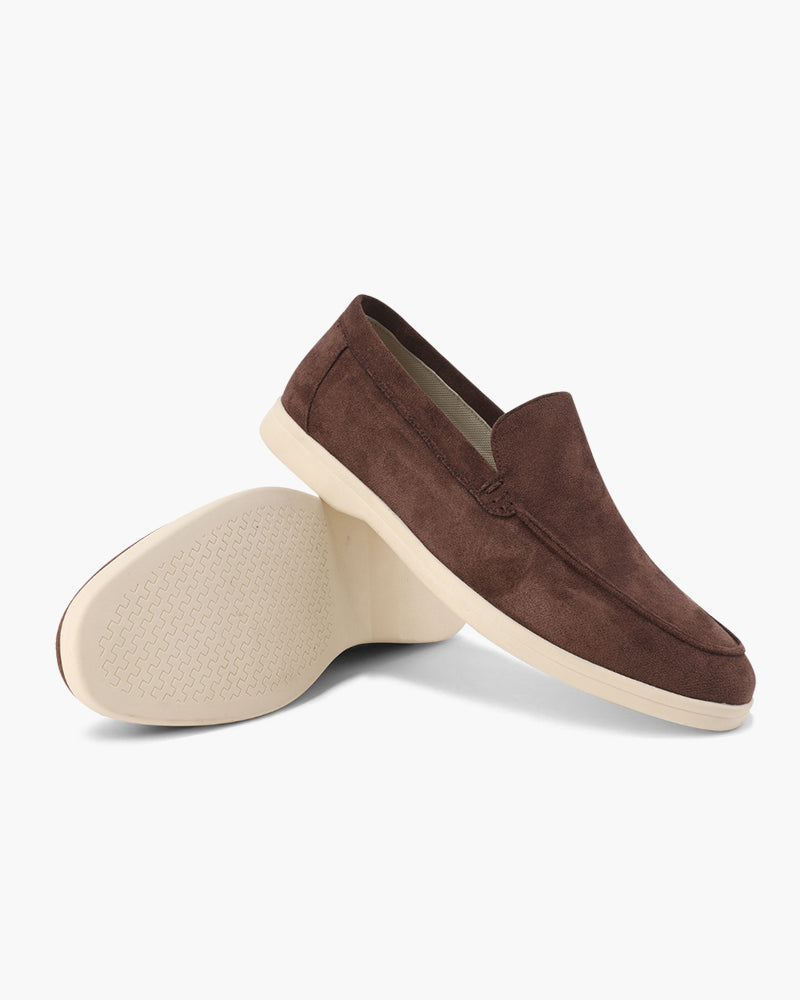 Nate Slip-On Loafers - Moc Toe Casual Shoes