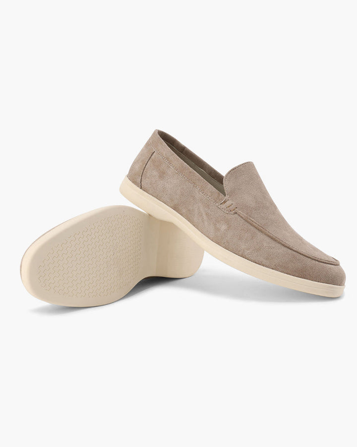 Nate Slip-On Loafers - Moc Toe Casual Shoes