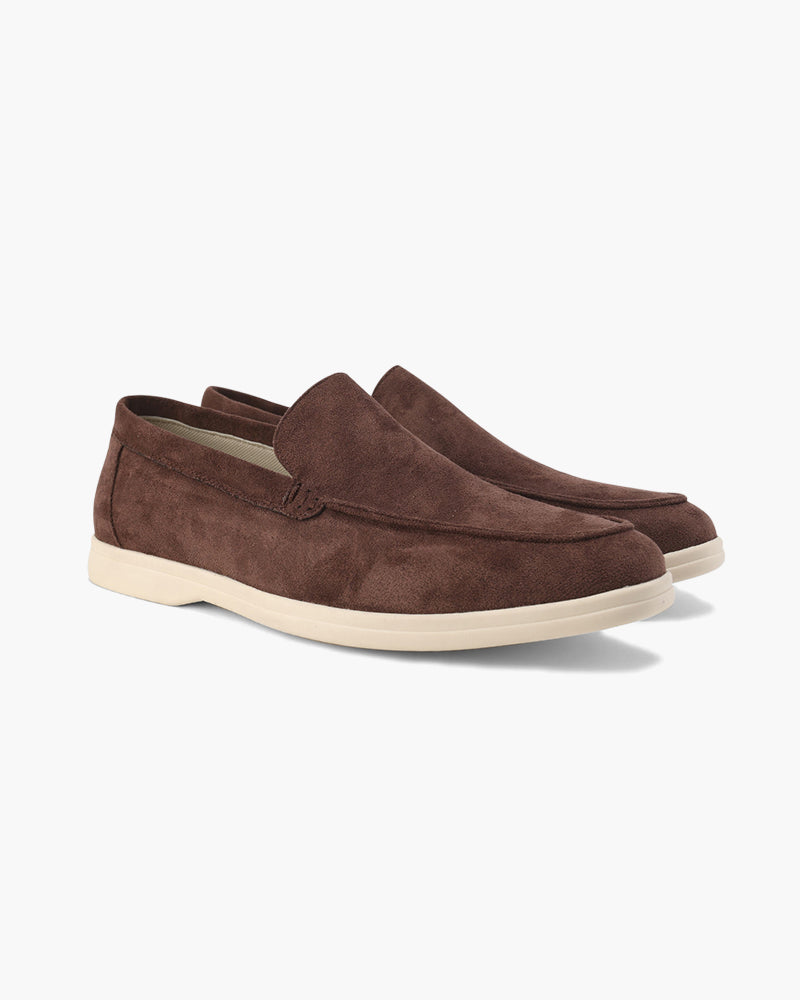 Nate Slip-On Loafers - Moc Toe Casual Shoes