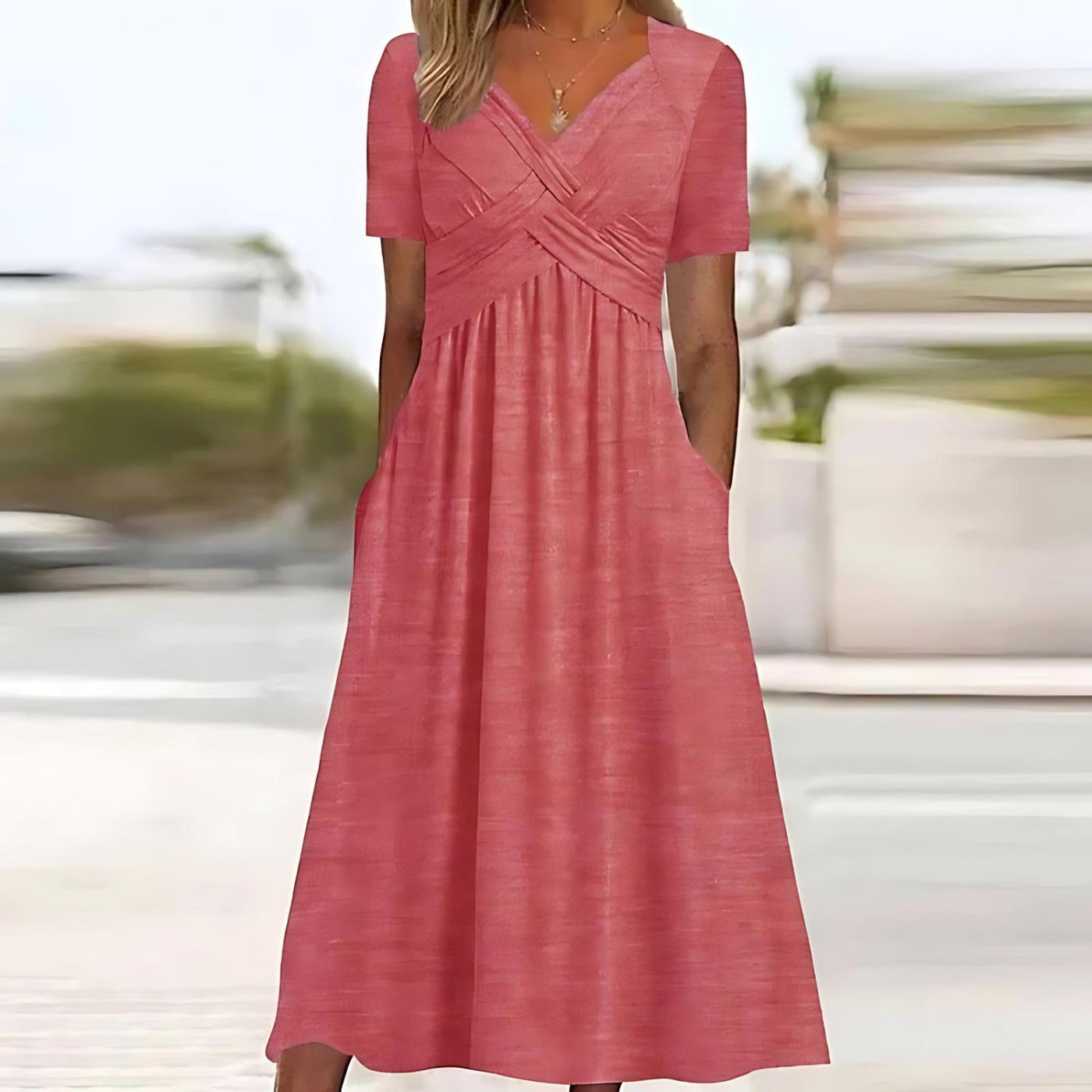 Amelia - Elegant Midi Dress
