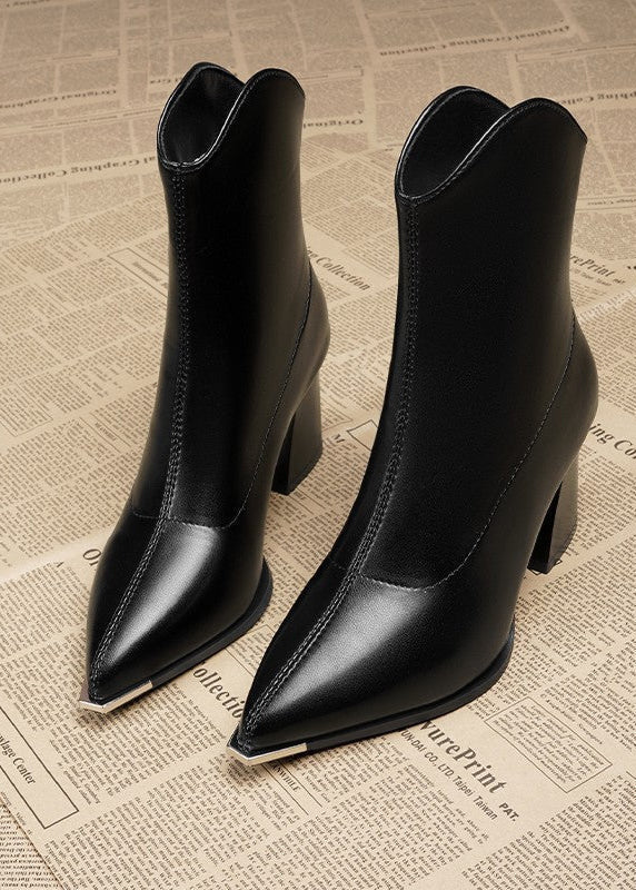Maya – Pointed Toe Ankle Boots