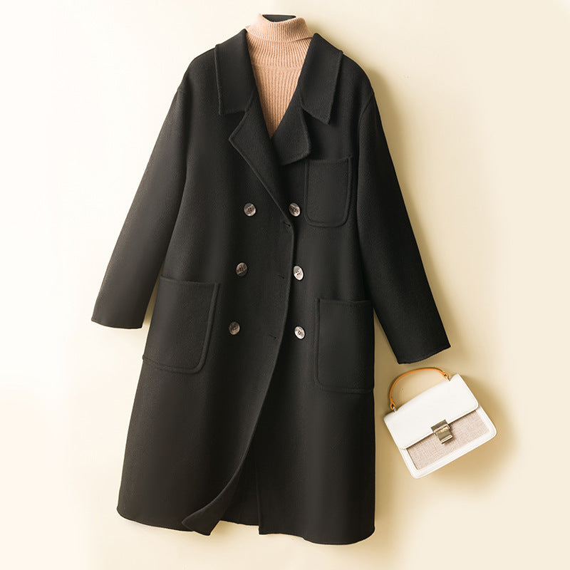 Elora - Women’s Double-Breasted Trench Coat
