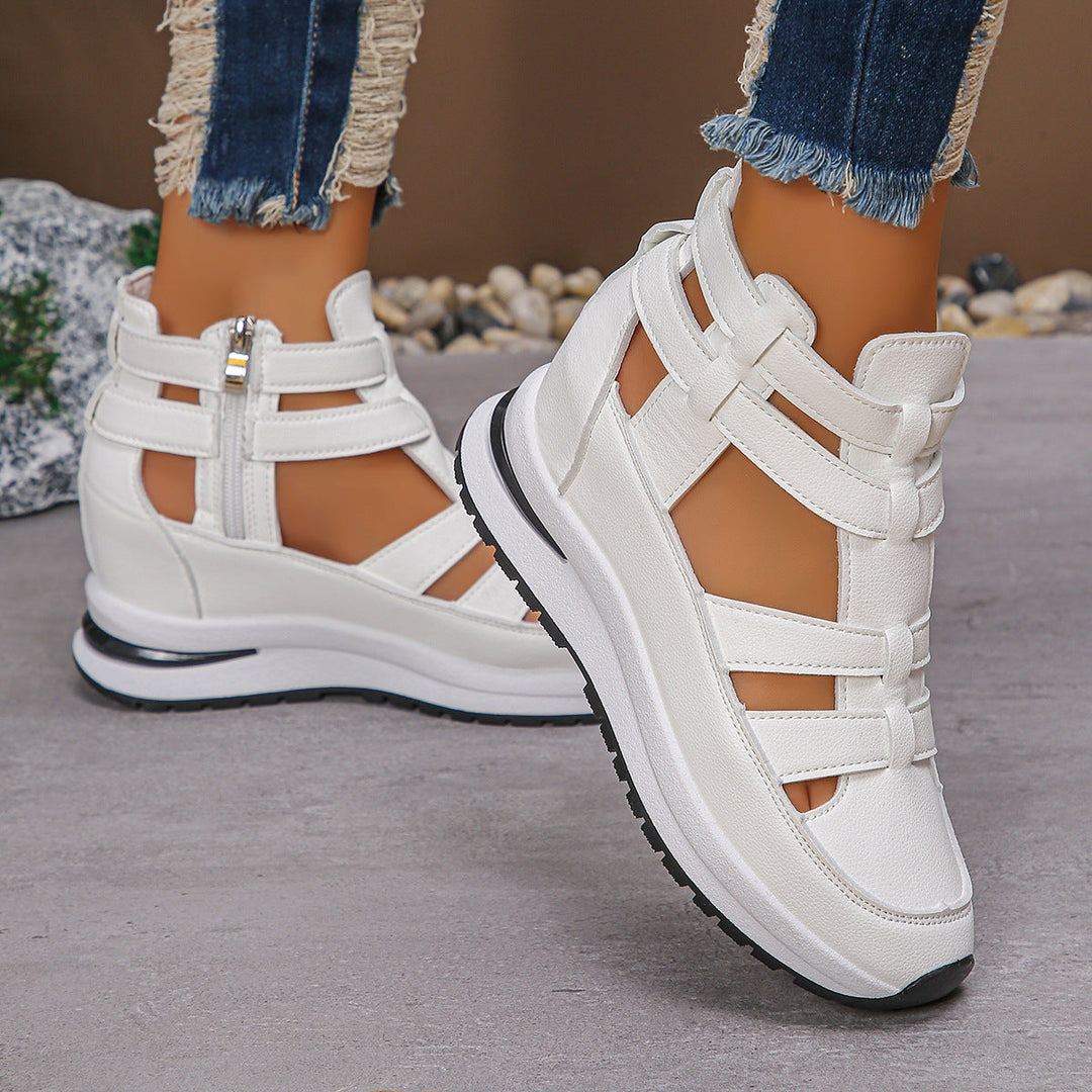 Ysoria – Cut-Out Platform Trainers