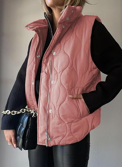 Niva™ - Chic Lightweight Button-Up Puffer Vest