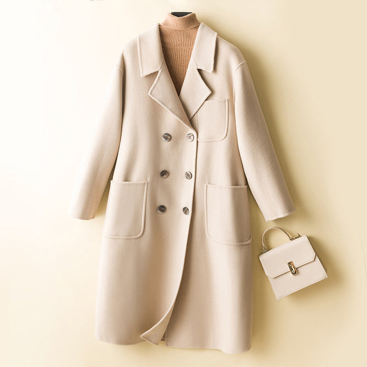 Elora - Women’s Double-Breasted Trench Coat